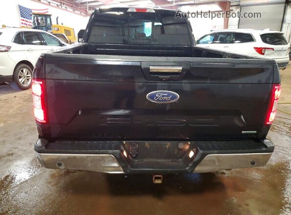 1FTFW1E40KFA34420 2019 FORD F150 Black Вид ззаду