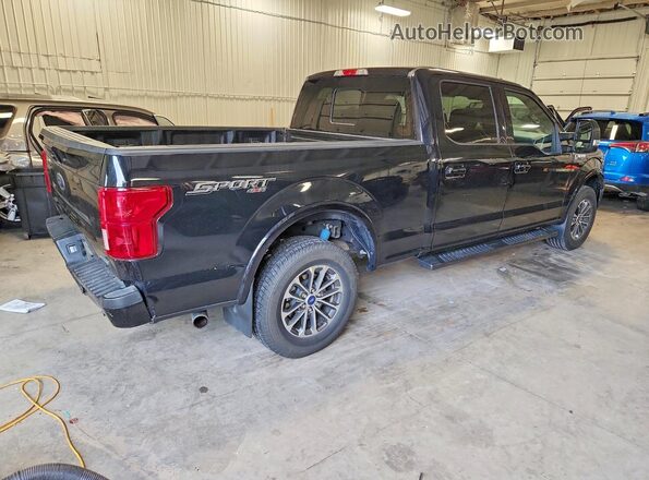 1FTFW1E41KFA62064 2019 FORD F150 Black Trasero derecho