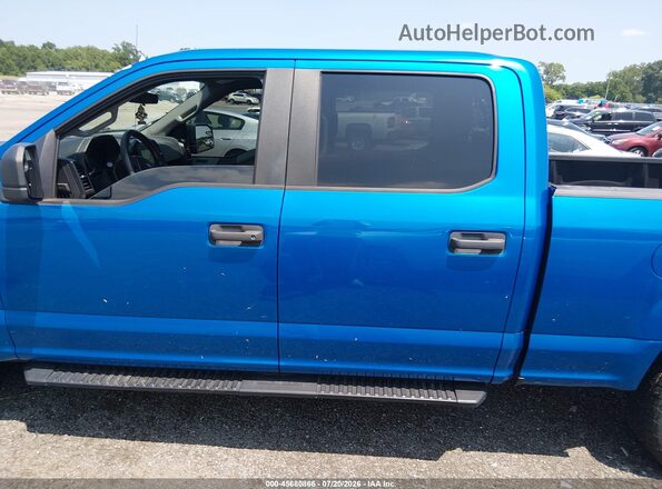1FTFW1E41KFD42907 2019 FORD F150 Blue Սալոնի 360 աստիճան տեսք