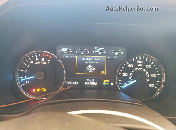 1FTFW1E43KFA44522 2019 FORD F150 Black Instrument cluster view
