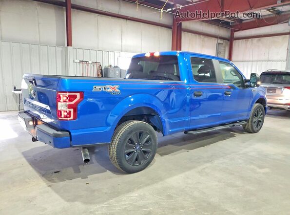 1FTFW1E46LFB74635 2020 FORD F150 Blue Rear right