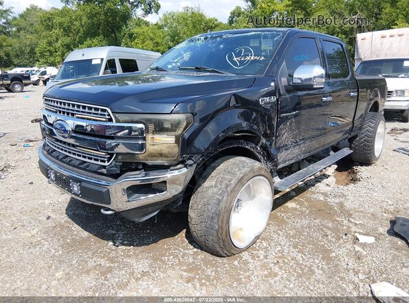 1FTFW1E49KFA03487 2019 FORD F150 Black Vista tres cuartos delantera izquierda