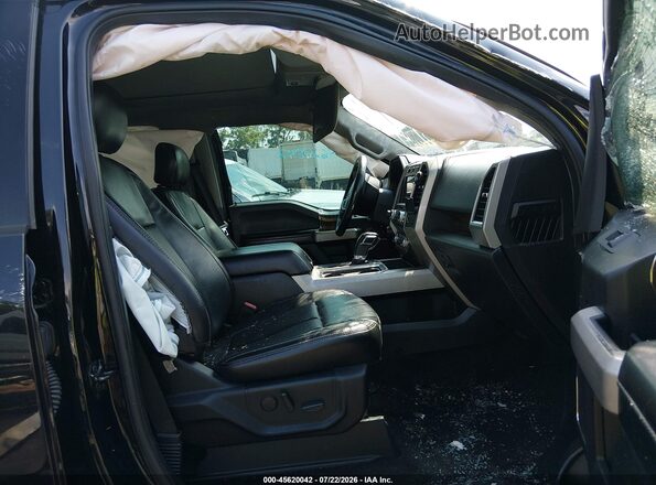 1FTFW1E49KFA03487 2019 FORD F150 Black Vista interior delantera