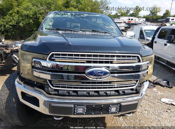 1FTFW1E49KFA03487 2019 FORD F150 Black Vista del cuadro de instrumentos