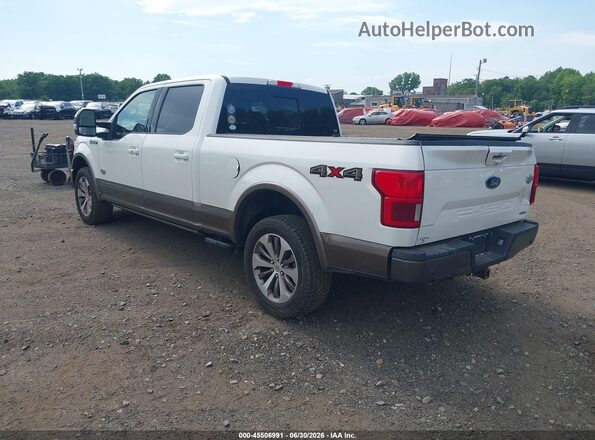 1FTFW1E49KFC74775 2019 FORD F150 White Задня ліва чверть