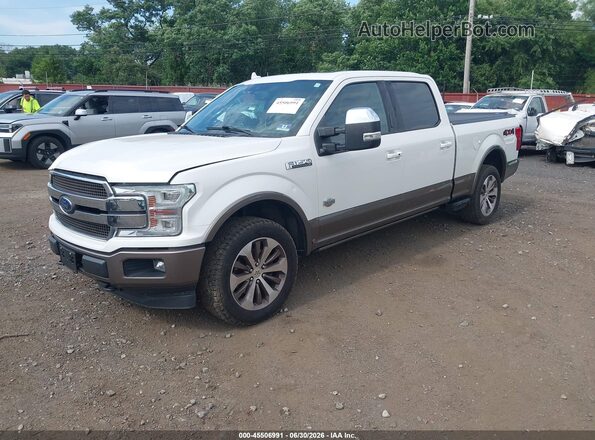 1FTFW1E49KFC74775 2019 FORD F150 White Передня ліва чверть