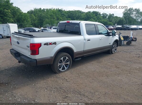 1FTFW1E49KFC74775 2019 FORD F150 White Задня права чверть