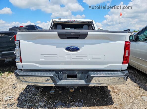 1FTFW1E50MFB80795 2021 FORD F150 White Հետևի տեսք