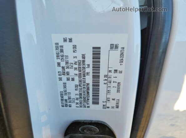 1FTFW1E50MFB80795 2021 FORD F150 White Շարժիչի բաժամունքի տեսք