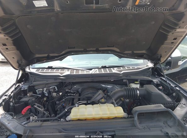 1FTFW1E50NFB69992 2022 FORD F150 Black Вид ззаду