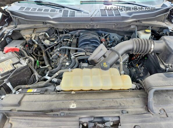 1FTFW1E50PKE07351 2023 FORD F150 Black Rear interior view