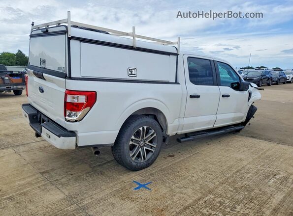 1FTFW1E51MFB53847 2021 FORD F150 White Հետևի աջ