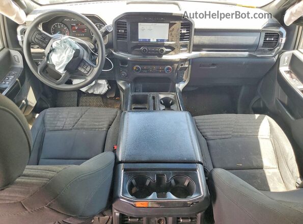 1FTFW1E51MFB53847 2021 FORD F150 White Առջևի վահանակի տեսք