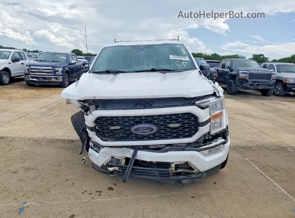 1FTFW1E51MFB53847 2021 FORD F150 White Դիմացի տեսք