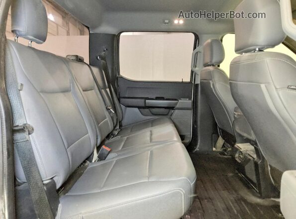 1FTFW1E51MFC04151 2021 FORD F150 White Հետևի նստատեղերի տեսք