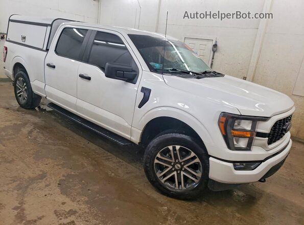 1FTFW1E51PFC03053 2023 FORD F150 Белый Передняя правая четверть