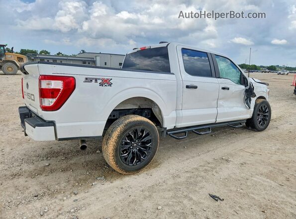 1FTFW1E52MFC30242 2021 FORD F150 White Հետևի աջ