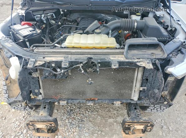 1FTFW1E52NFB74613 2022 FORD F150 White Rear interior view