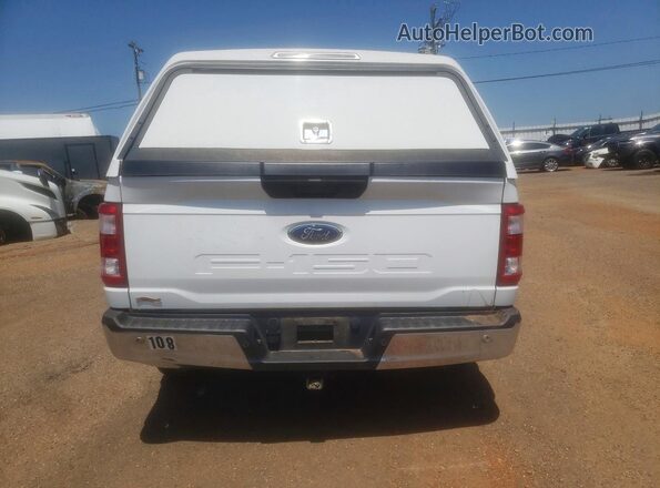 1FTFW1E52NFB79746 2022 FORD F150 White Rear view