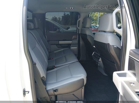 1FTFW1E52NKD17650 2022 FORD F150 White VIN კოდის სტიკერის ხედი