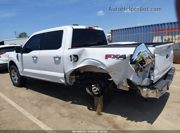 1FTFW1E52NKD17650 2022 FORD F150 White 
