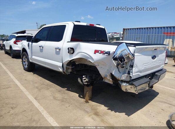1FTFW1E52NKD17650 2022 FORD F150 White წინა ხედი