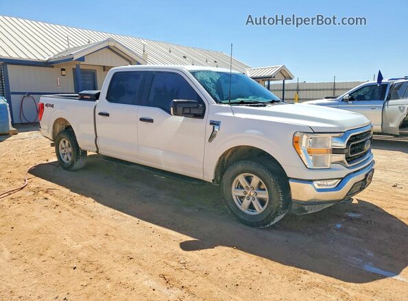 1FTFW1E52NKE65572 2022 FORD F150 White Delantero derecho