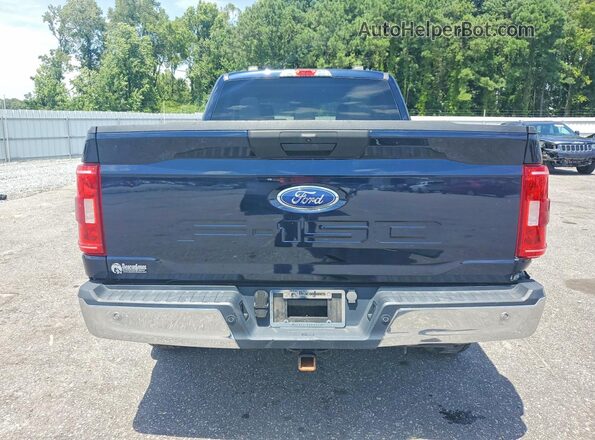 1FTFW1E52PKD59352 2023 FORD F150 Blue Vista trasera