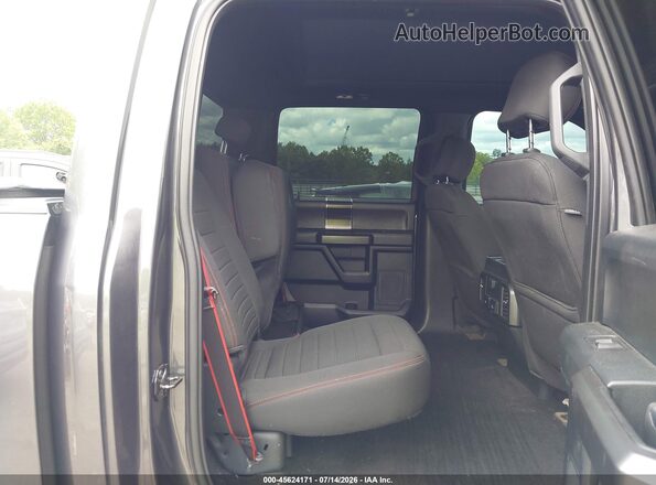 1FTFW1E53JFD01251 2018 FORD F150 Gray VIN sticker view