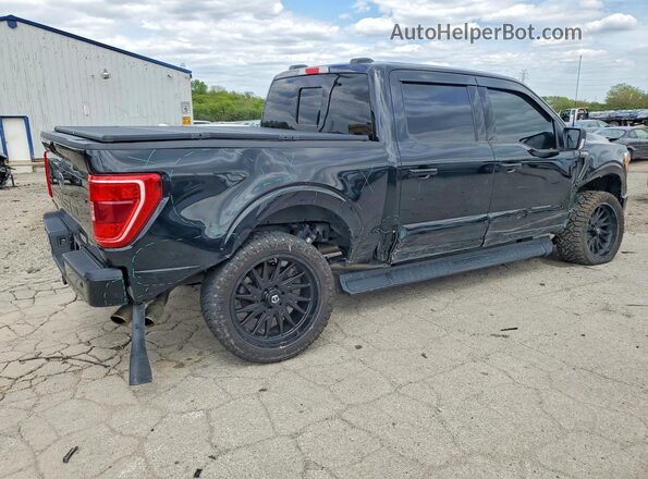 1FTFW1E53PFC91278 2023 FORD F150 Черный Задняя правая четверть