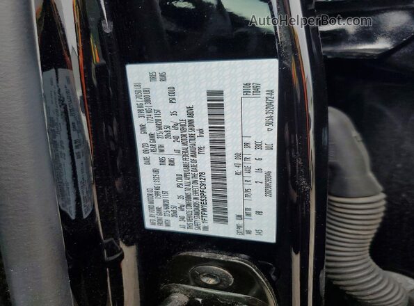 1FTFW1E53PFC91278 2023 FORD F150 Черный Вид подкапотного пространства
