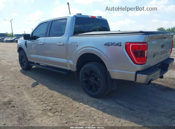 1FTFW1E53PFD10668 2023 FORD F150 Silver Trasero izquierdo