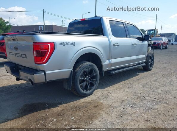 1FTFW1E53PFD10668 2023 FORD F150 Silver Trasero derecho