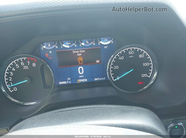 1FTFW1E53PFD10668 2023 FORD F150 Silver Vista de los asientos traseros