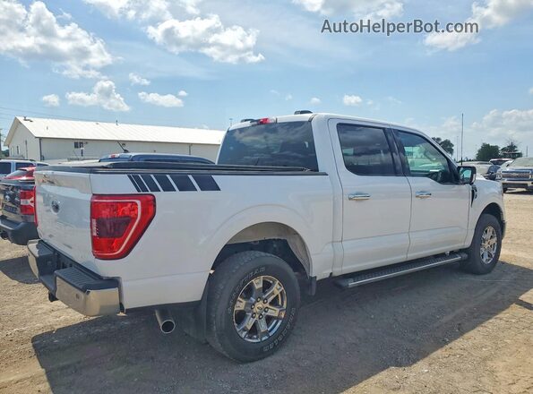 1FTFW1E54MKE45483 2021 FORD F150 White Rear right