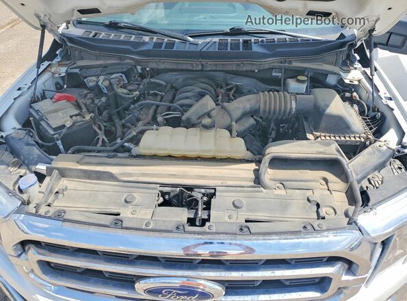 1FTFW1E54MKE45483 2021 FORD F150 White Rear interior view