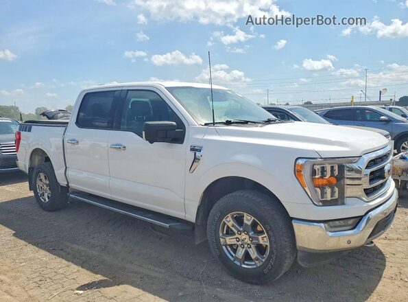 1FTFW1E54MKE45483 2021 FORD F150 White Front right