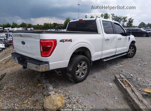 1FTFW1E54NFB09679 2022 FORD F150 Белый Задняя правая четверть