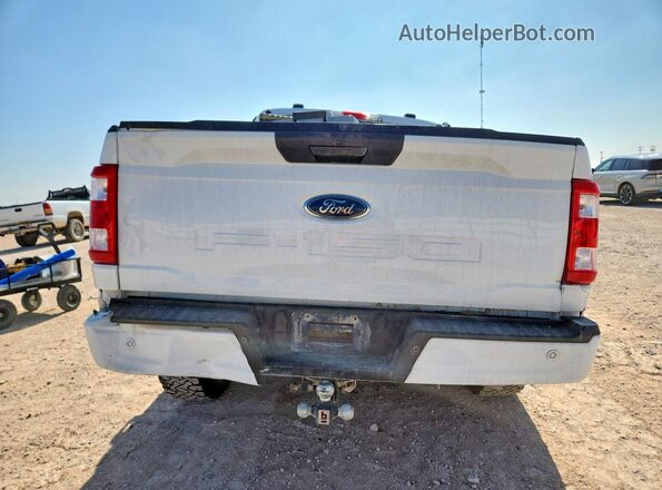 1FTFW1E54NKE71017 2022 FORD F150 White Հետևի տեսք