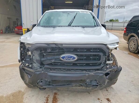 1FTFW1E55MKF05447 2021 FORD F150 White Դիմացի տեսք