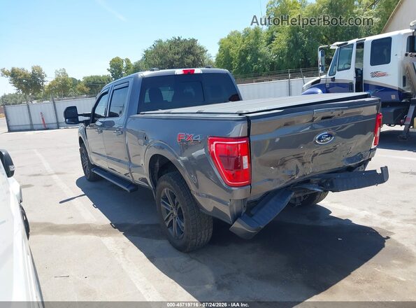 1FTFW1E55NFA17481 2022 FORD F150 Black Задня ліва чверть