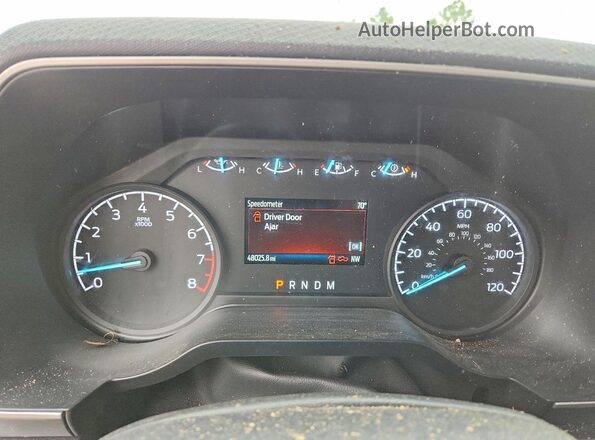 1FTFW1E55NKF12495 2022 FORD F150 Gray Widok zestawu wskaźników