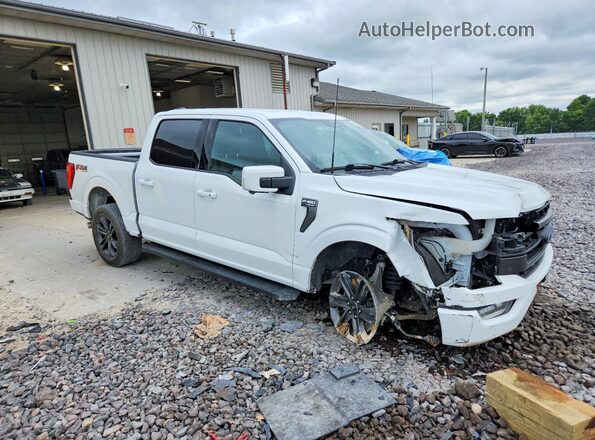 1FTFW1E55PFD23633 2023 FORD F150 Белый Передняя правая четверть