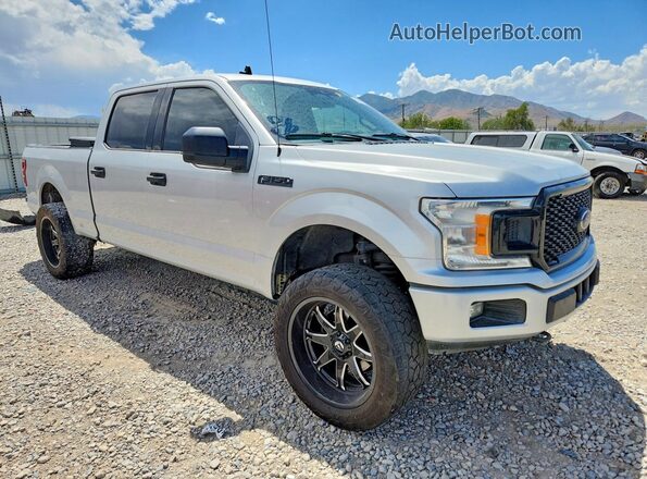 1FTFW1E56KFC33643 2019 FORD F150 Silver Front right