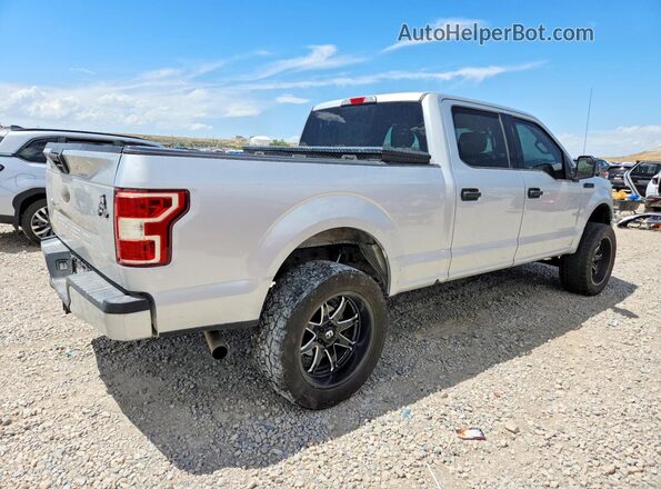 1FTFW1E56KFC33643 2019 FORD F150 Silver Rear right