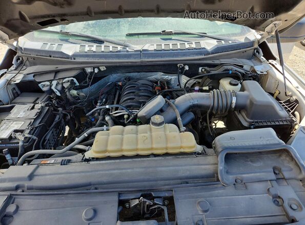 1FTFW1E56KFC33643 2019 FORD F150 Silver Rear interior view