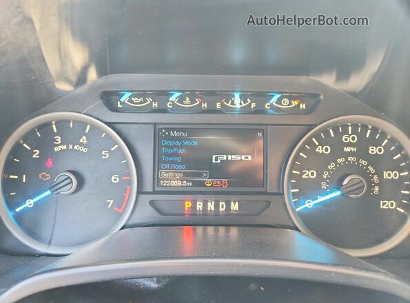 1FTFW1E56KFC33643 2019 FORD F150 Silver Instrument cluster view