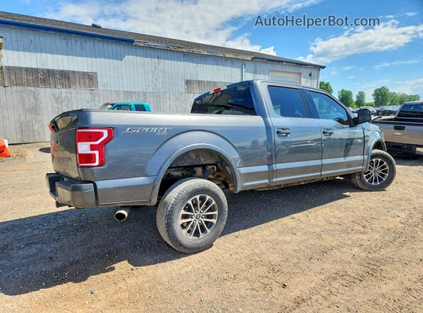 1FTFW1E56KFD20054 2019 FORD F150 Gray Հետևի աջ