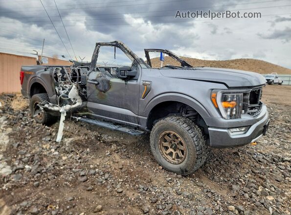 1FTFW1E56PFB03370 2023 FORD F150 Gray Առջևի աջ
