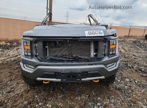 1FTFW1E56PFB03370 2023 FORD F150 Gray Դիմացի տեսք